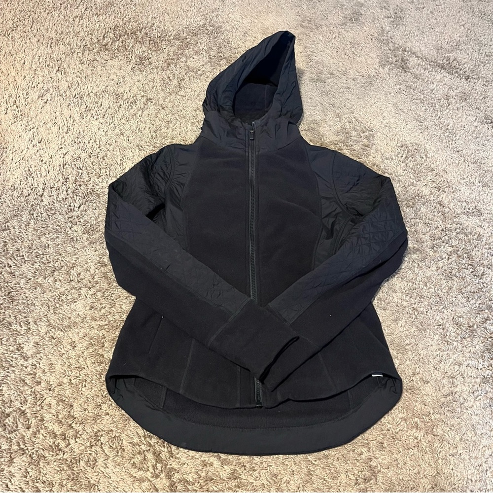 Athleta fleece jacket size XS